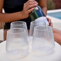 Silux Unbreakable Pool Glass (4 Pack)