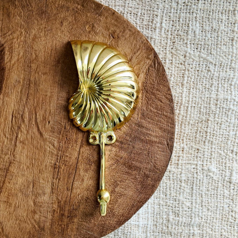 NEW Brass Nautilus Hook