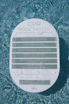 Oval CPR Sign - Sage - National Compliance