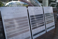 Rectangle CPR Sign - Sage - National Compliance