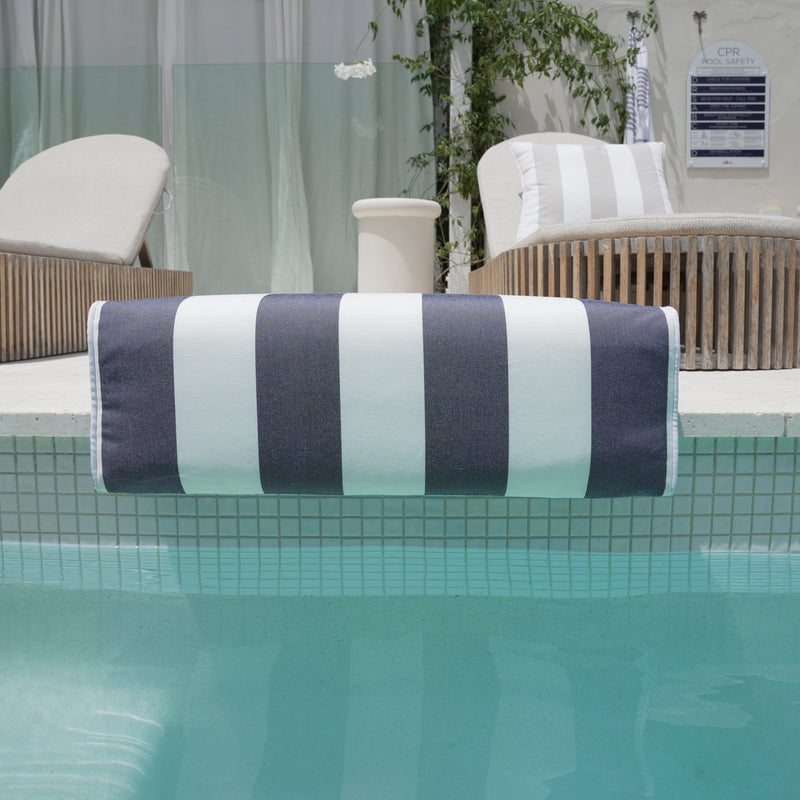 Poolside Cushion — 550 x 600mm / Navy