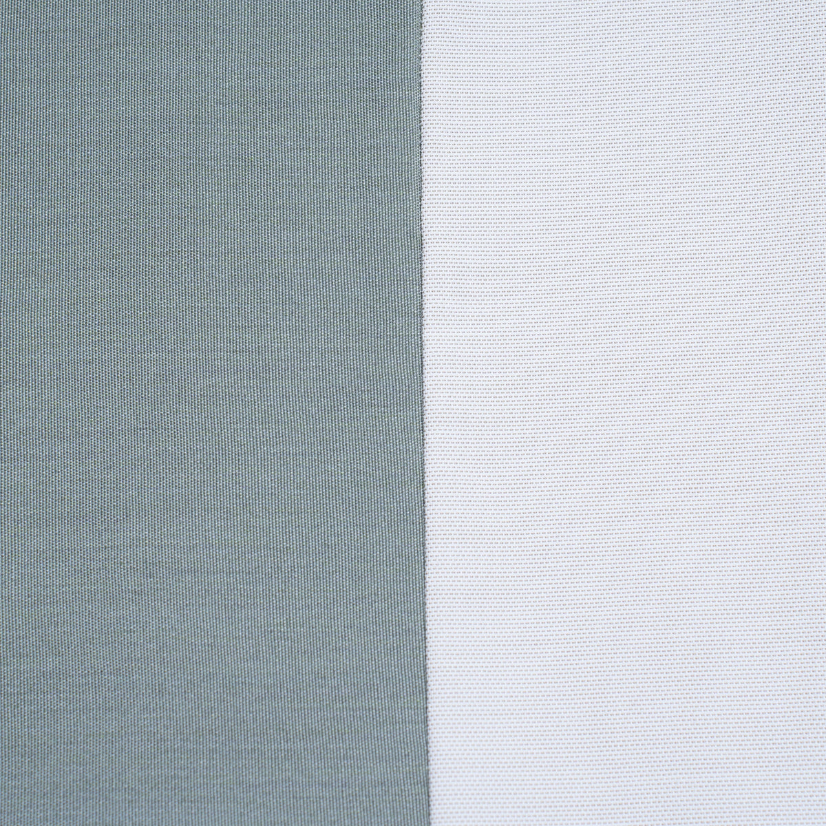 Close-up of the sage and oat umbrella fabric