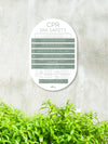 Oval SPA CPR Sign - Sage - National Compliance