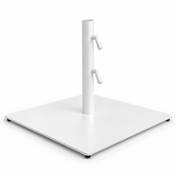 Square Umbrella Base - White