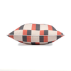 Element Check Stripe Earth - 45×45cm Outdoor Pillow