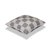 Element Check Charcoal- 45×45cm Outdoor Pillow