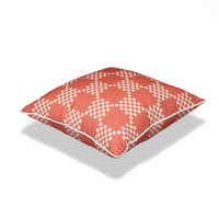 Element Check Earth  - 45×45cm Outdoor Pillow