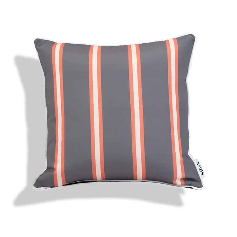 Element Stripe Earth  - 45×45cm Outdoor Pillow