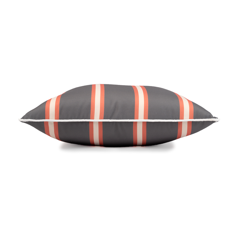 Element Stripe Earth  - 45×45cm Outdoor Pillow